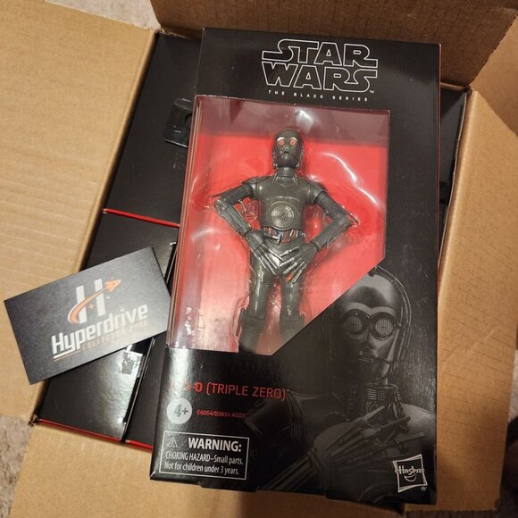 Star Wars The Black Series 0-0-0 (Triple Zero) 6-Inch Action Figure - Picture 1 of 5